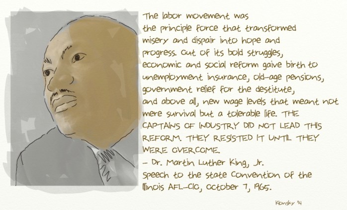 MLK labor day