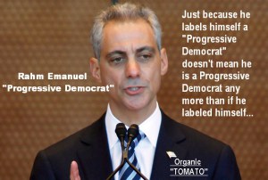 Rahm Emanuel organic tomato